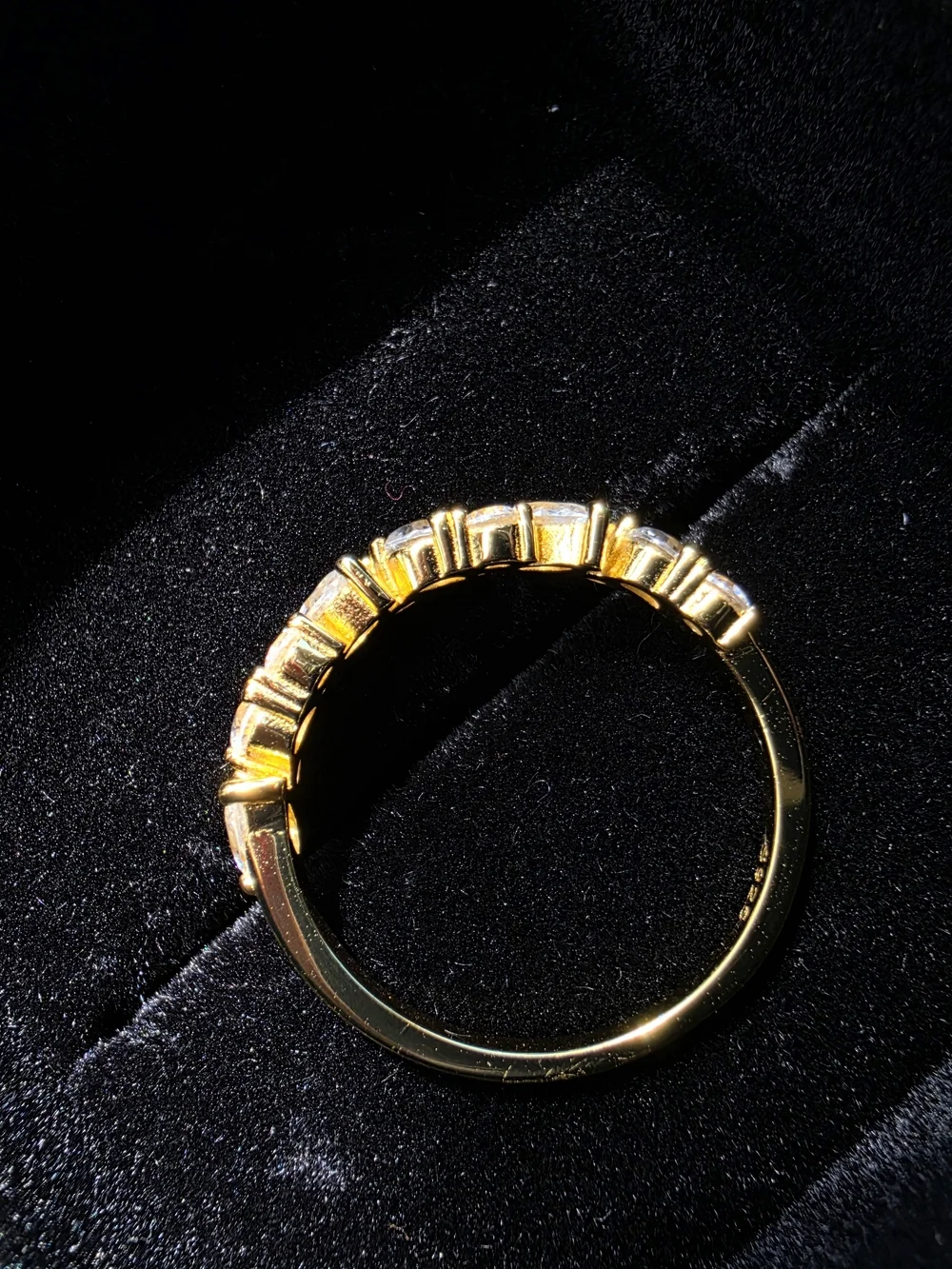 Modern Gents Teardrop & Round Ring - Gold